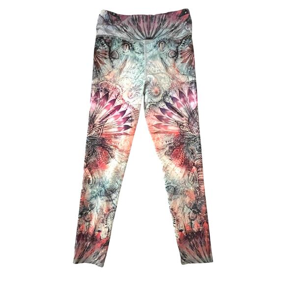 Lot of 2 - EVCR Leggings - Sz S - Spiritual Mandala Hippie Boho Festival - EUC - Picture 3 of 14